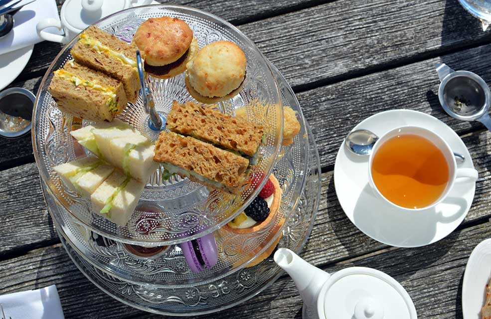Afternoon tea is a true treat to enjoy while on holiday in Brixham.